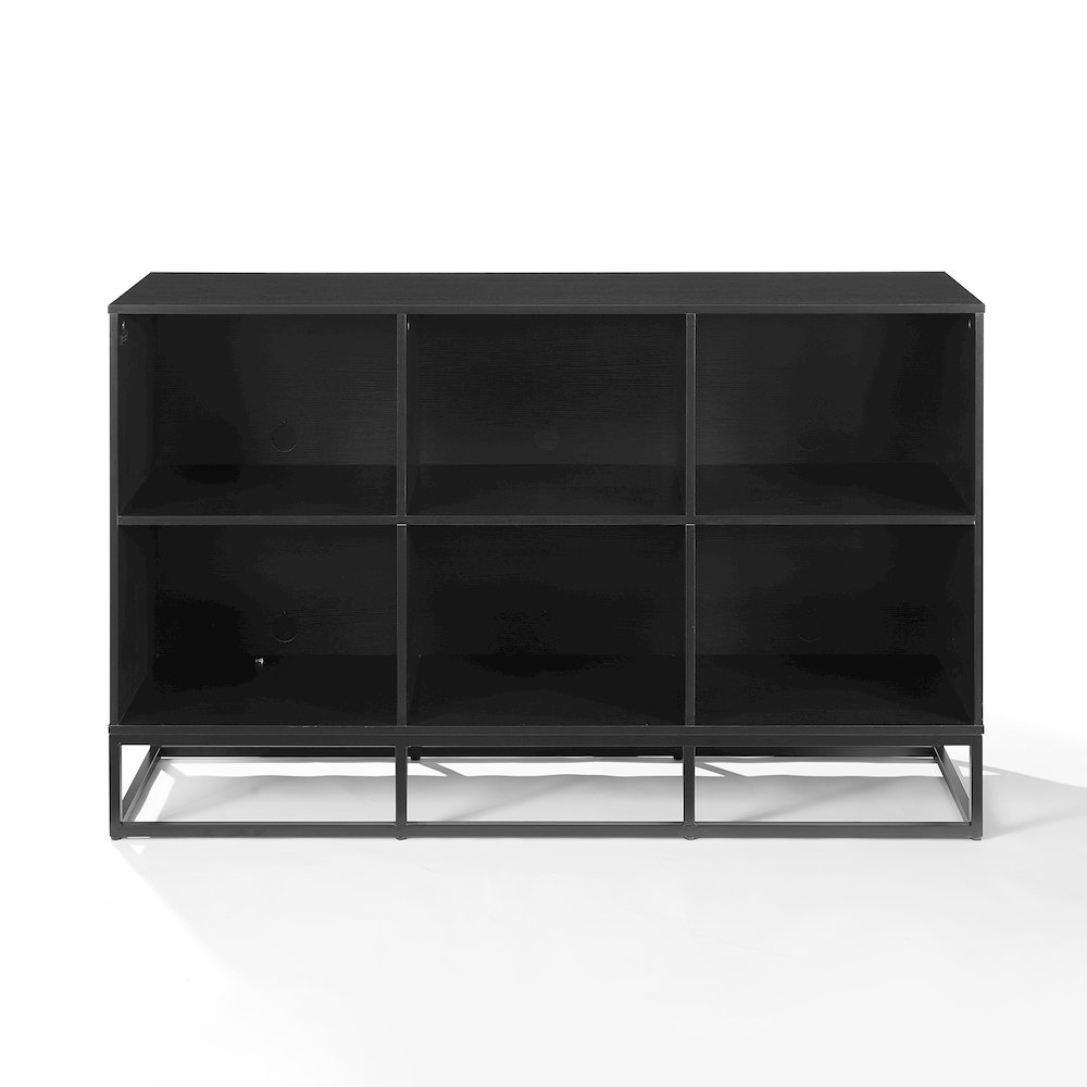 Enzo 6 Cube Record Player Stand With Vinyl Storage. Picture 2