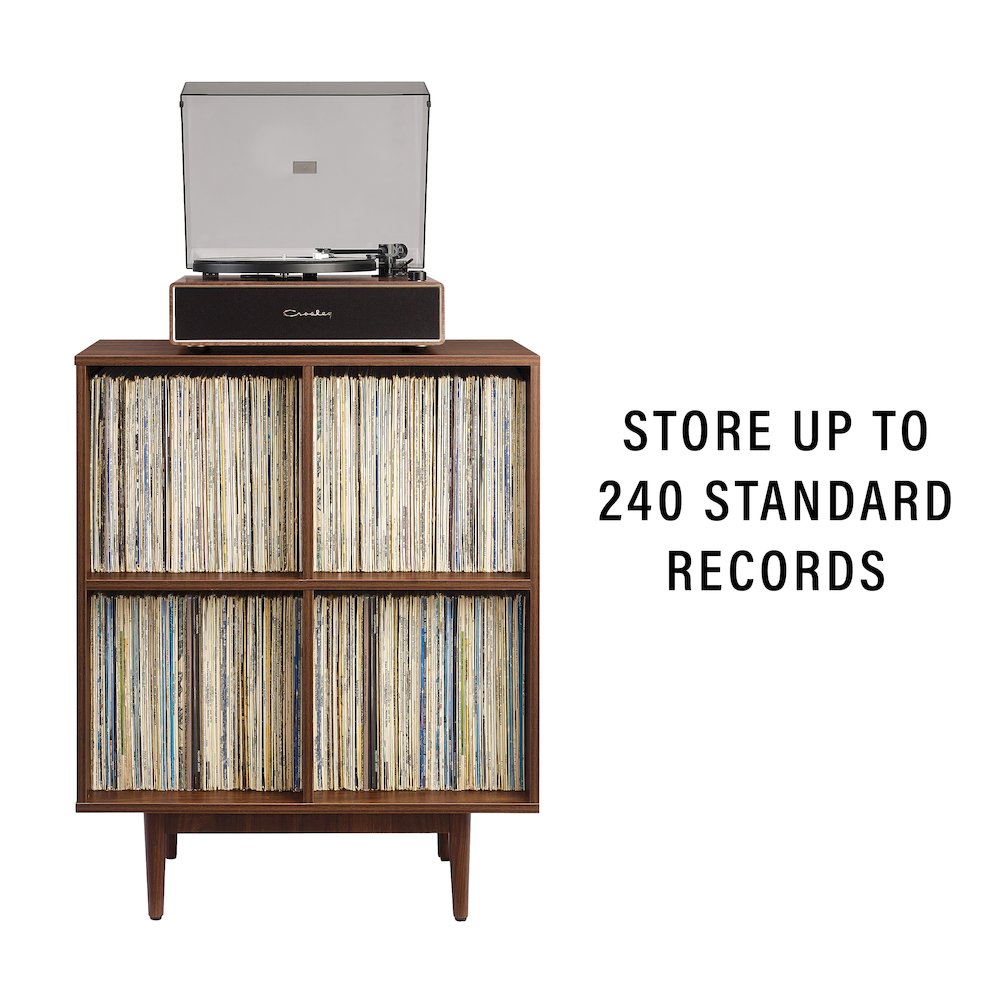 Liam 4 Cube Record Player Stand With Vinyl Storage. Picture 8