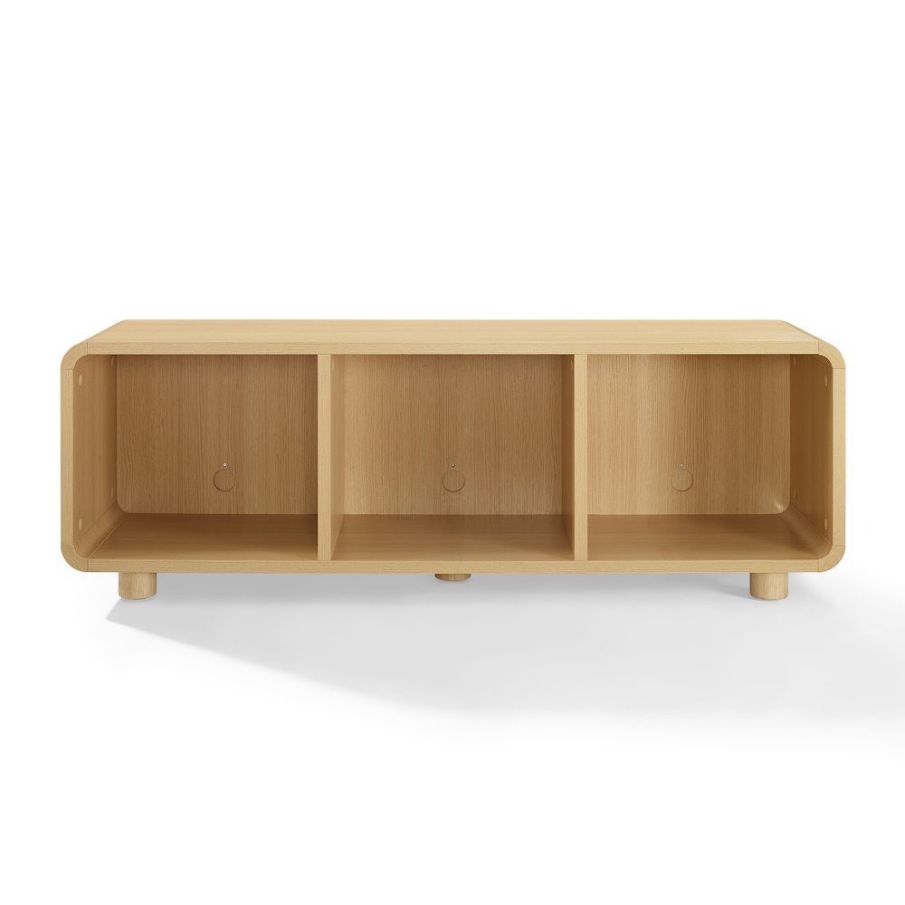 Zoe Large Record Player Stand With Vinyl Storage. Picture 1