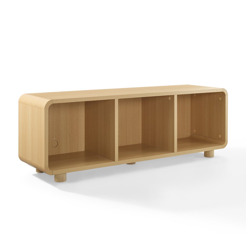 Zoe Large Record Player Stand With Vinyl Storage. Picture 3