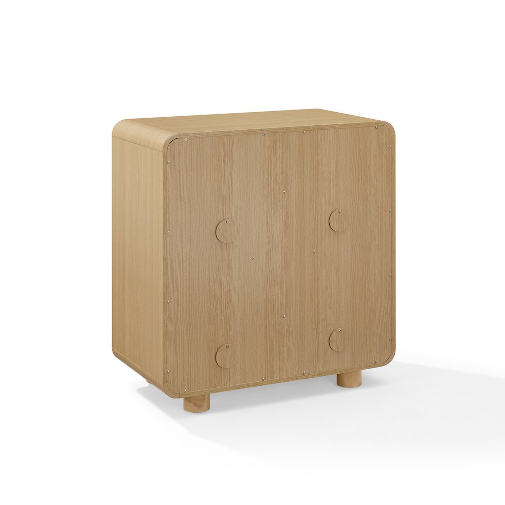 Zoe 4 Cube Record Player Stand With Vinyl Storage Ash. Picture 4