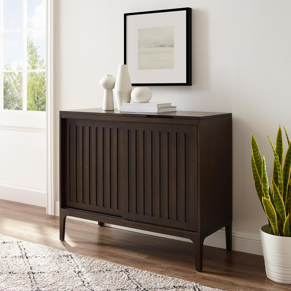 Asher Record Storage Media Console. Picture 3