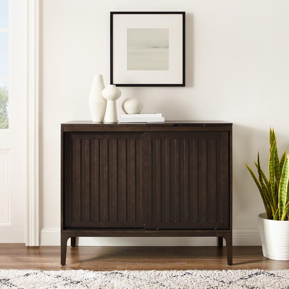 Asher Record Storage Media Console. Picture 4