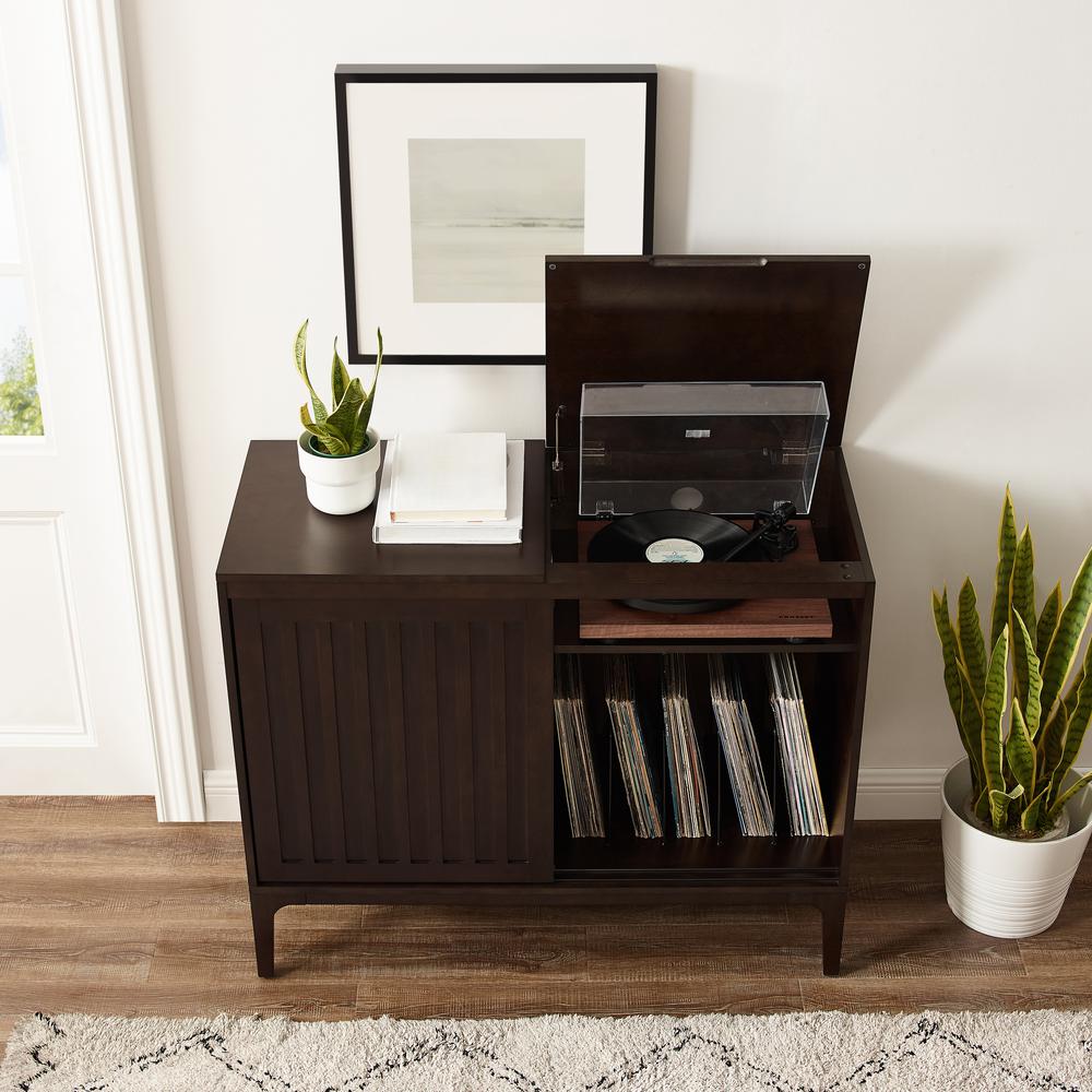 Asher Record Storage Media Console. Picture 8