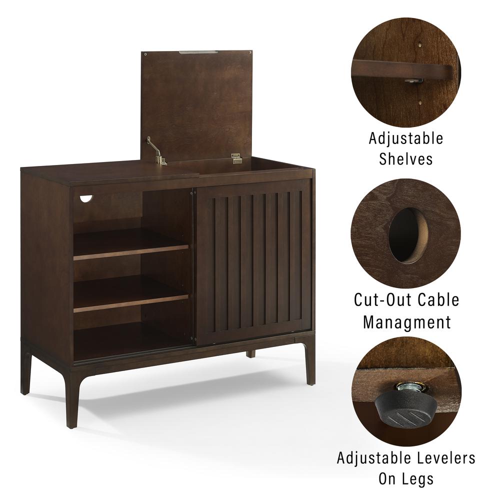 Asher Record Storage Media Console. Picture 9