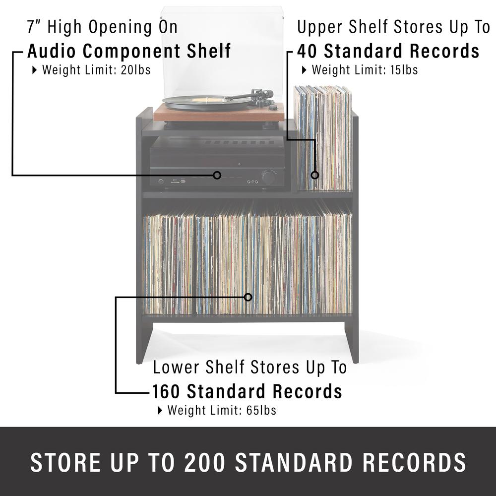 Portland Record Player Stand. Picture 5