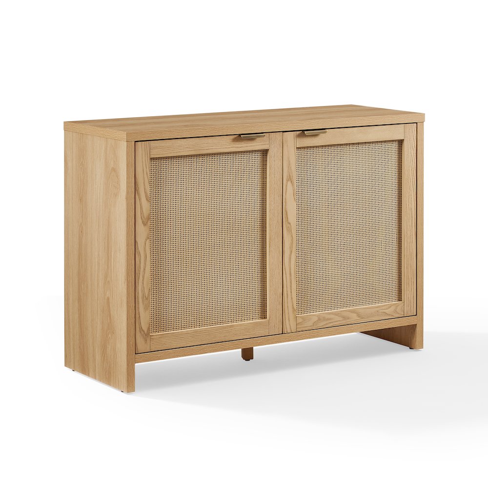 Kenji Record Player Cabinet with Vinyl Storage, Media Stand. Picture 1
