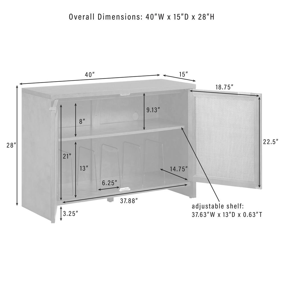 Kenji Record Storage Media Console. Picture 12
