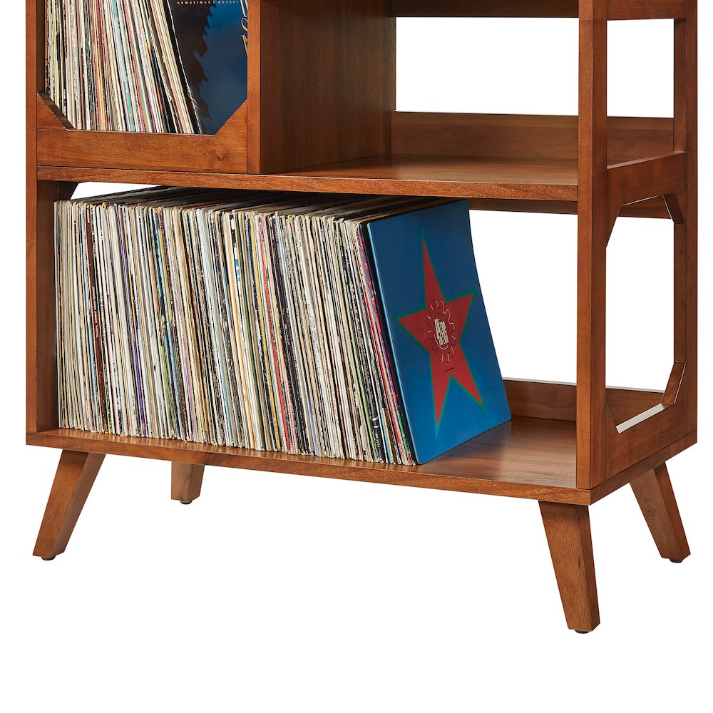 Asheville Medium Record Player Stand With Vinyl Storage. Picture 12