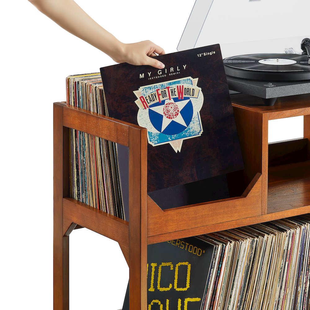 Asheville Large Record Storage Console. Picture 13
