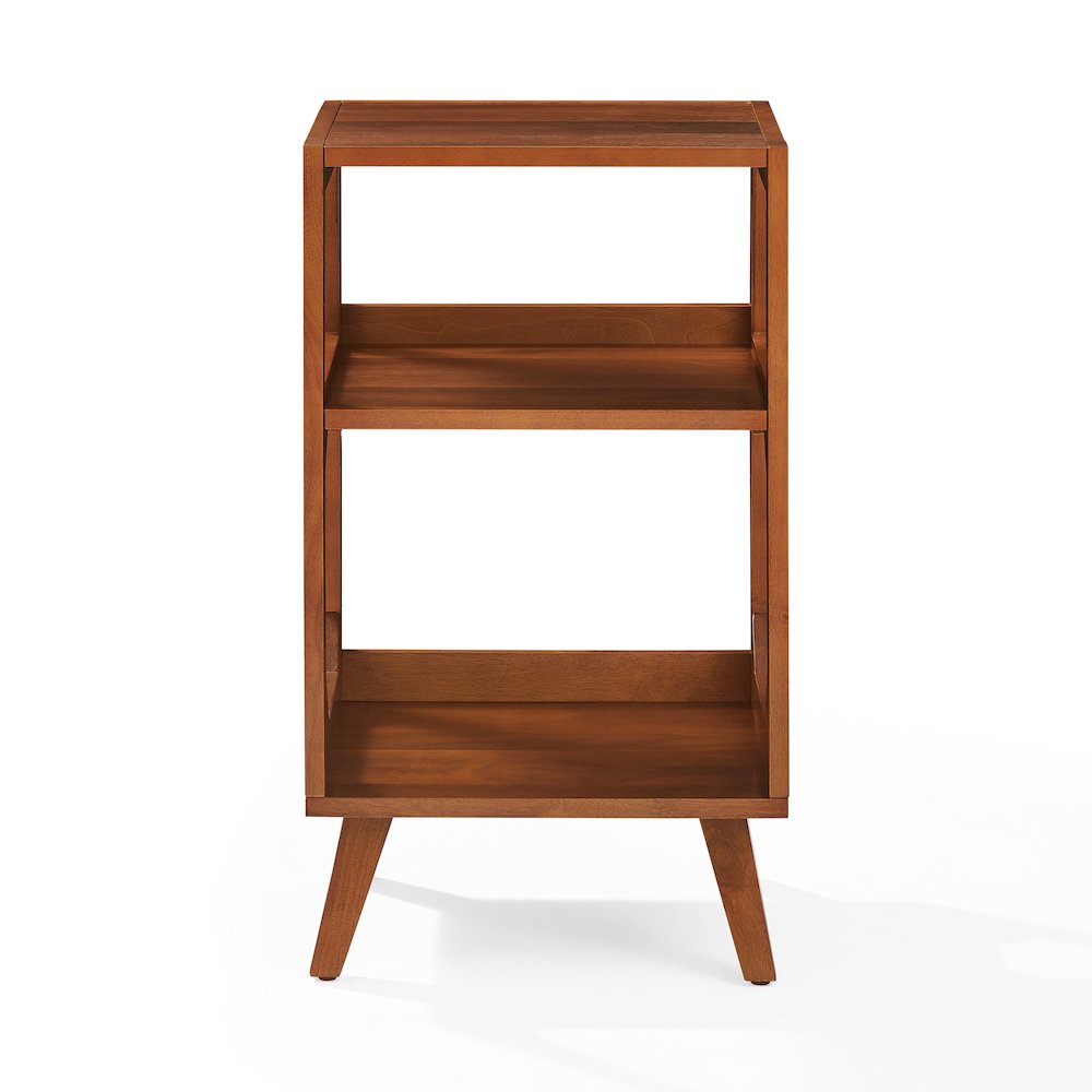 Asheville Small Record Player Stand With Vinyl Storage. Picture 2
