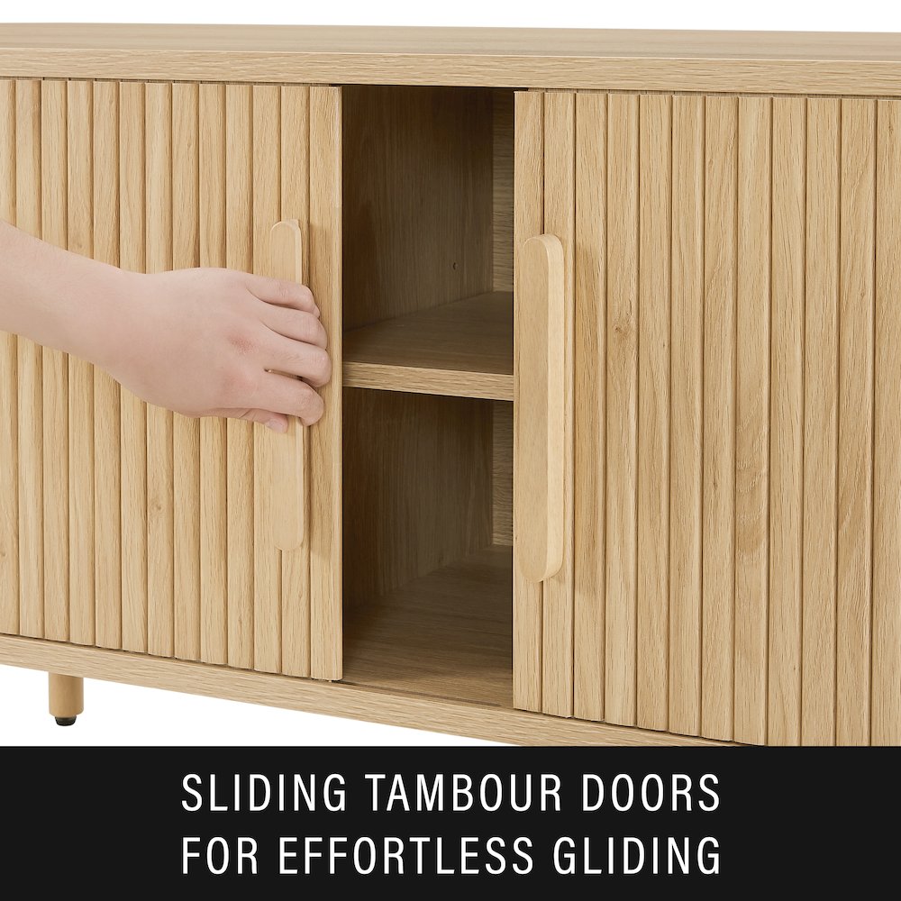 Ambrose Record Player Cabinet With Vinyl Storage. Picture 16
