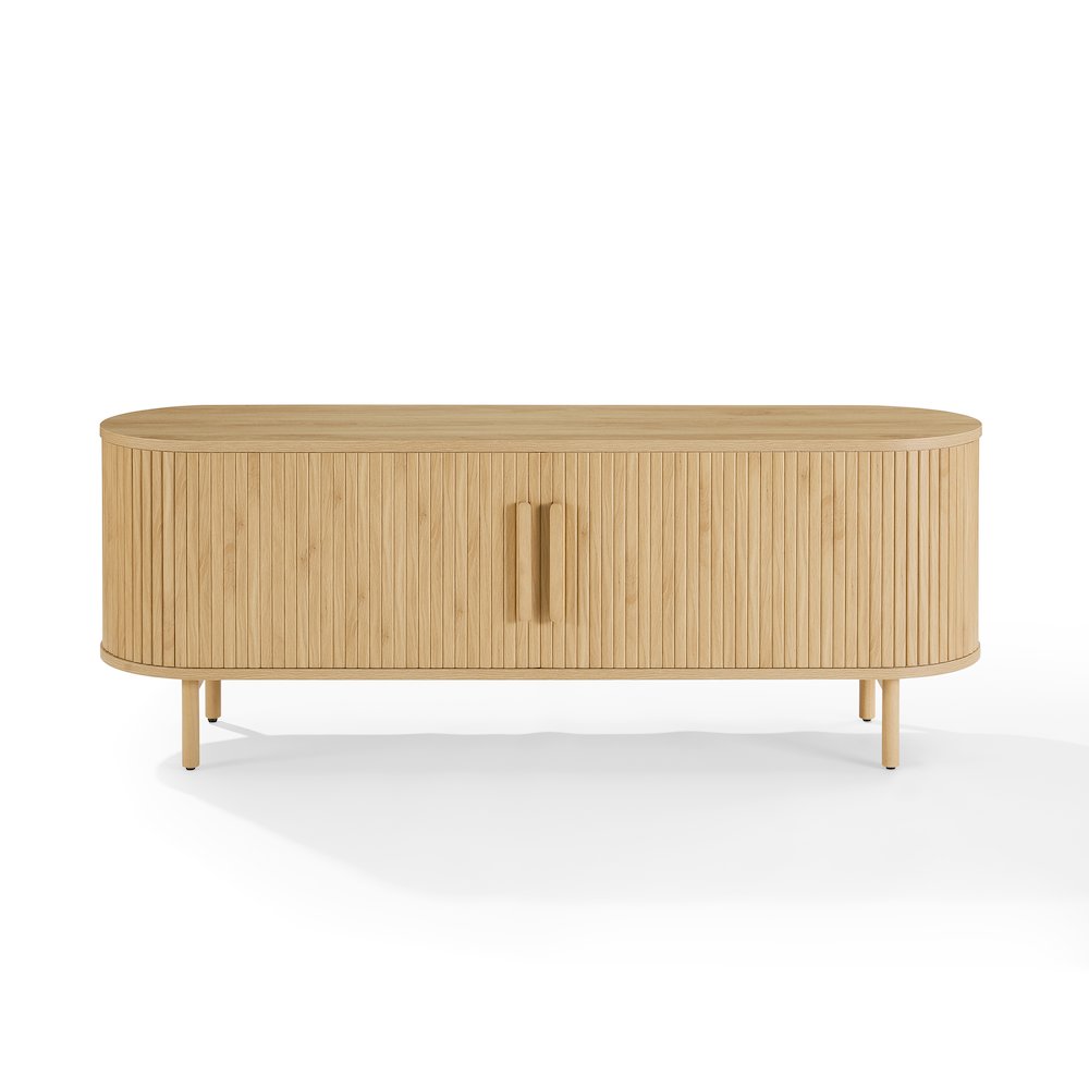Ambrose Record Player Cabinet With Vinyl Storage. Picture 2