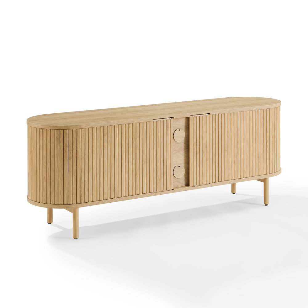 Ambrose Record Player Cabinet With Vinyl Storage. Picture 5