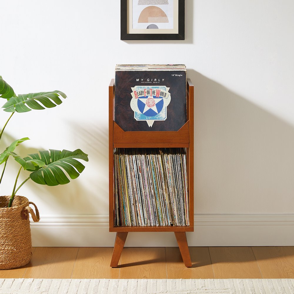 Asheville Small Vinyl Record Storage Stand. Picture 5