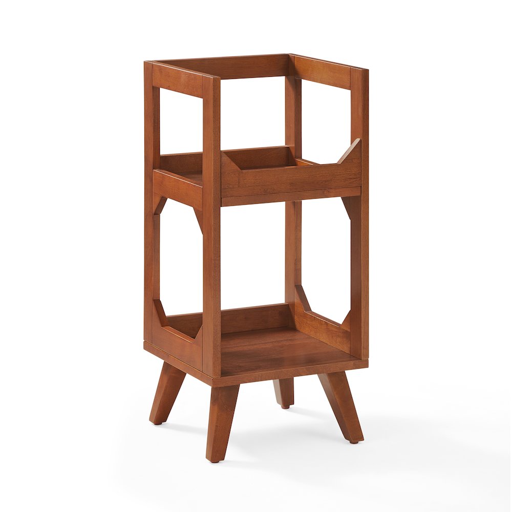 Asheville Small Vinyl Record Storage Stand. Picture 1