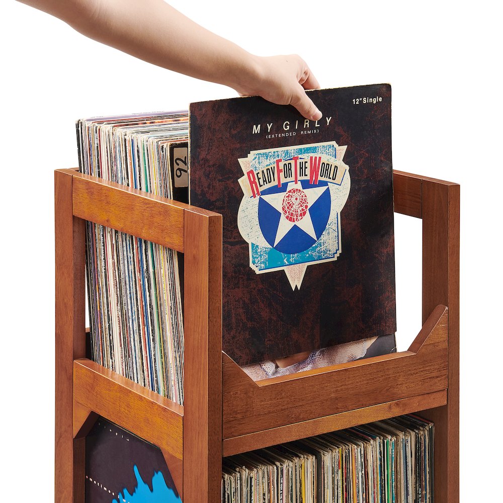 Asheville Small Vinyl Record Storage Stand. Picture 15