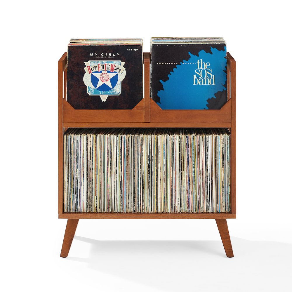 Asheville Medium Vinyl Record Storage Stand. Picture 10