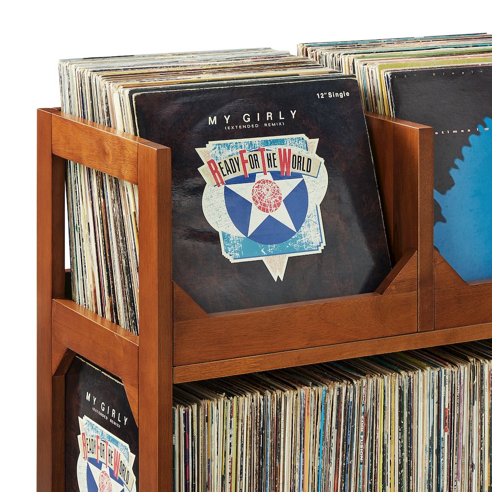 Asheville Medium Vinyl Record Storage Stand. Picture 14