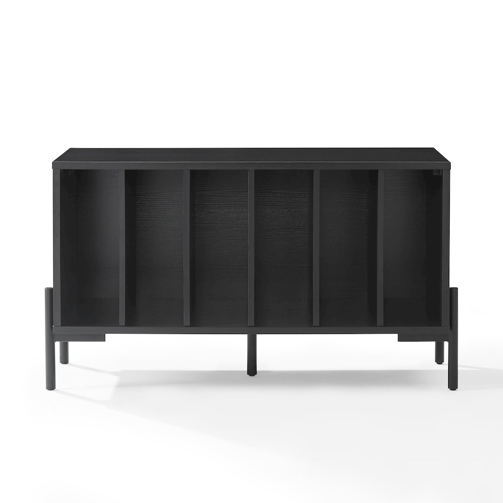 Greenwich Medium Record Player Stand With Vinyl Storage. Picture 2