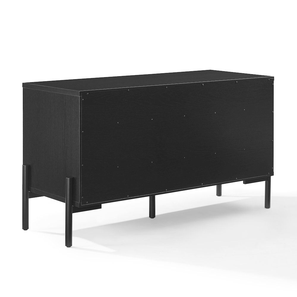 Greenwich Medium Record Player Stand With Vinyl Storage. Picture 3
