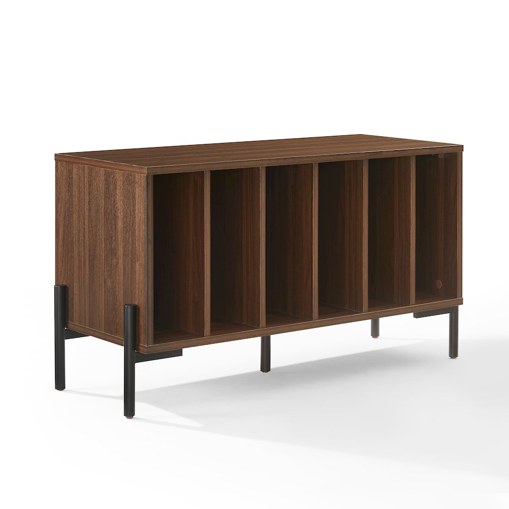 Greenwich Medium Record Player Stand With Vinyl Storage. Picture 1