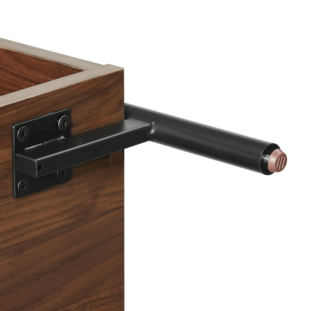 Greenwich Medium Record Player Stand With Vinyl Storage. Picture 11