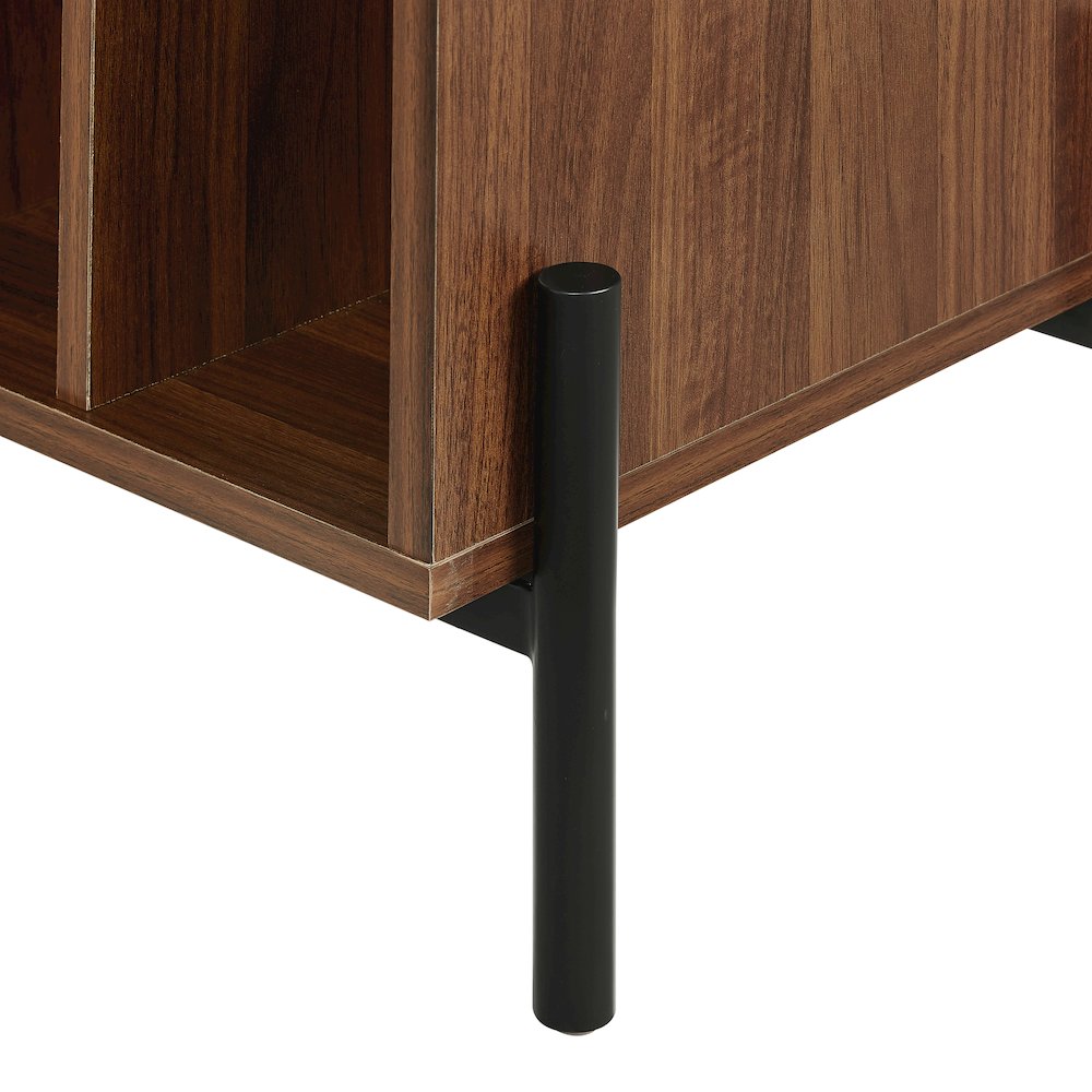 Greenwich Medium Record Player Stand With Vinyl Storage. Picture 12
