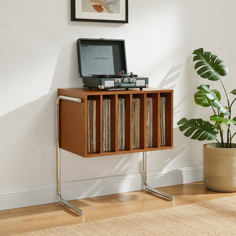 Lily Record Player Stand With Vinyl Storage. Picture 2