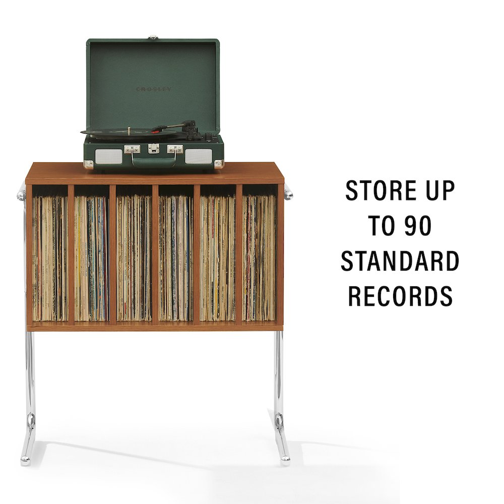 Lily Record Player Stand With Vinyl Storage. Picture 8