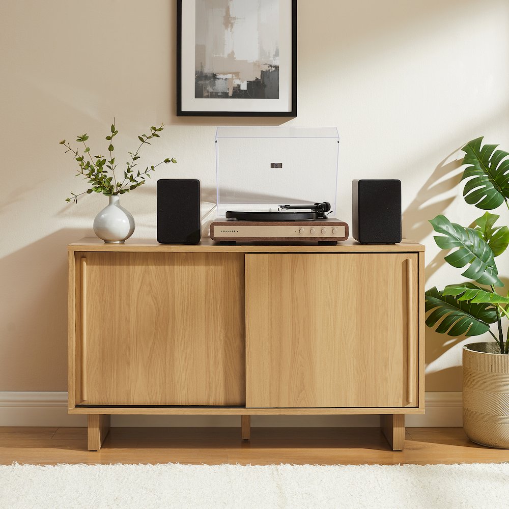 Gemma Medium Record Player Cabinet With Vinyl Storage. Picture 6