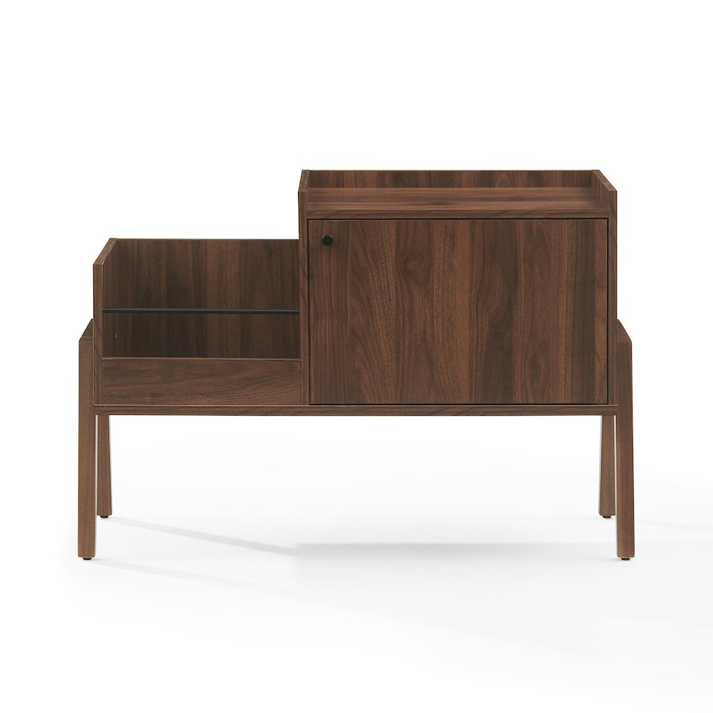 Luna Record Player Cabinet With Vinyl Storage. Picture 4