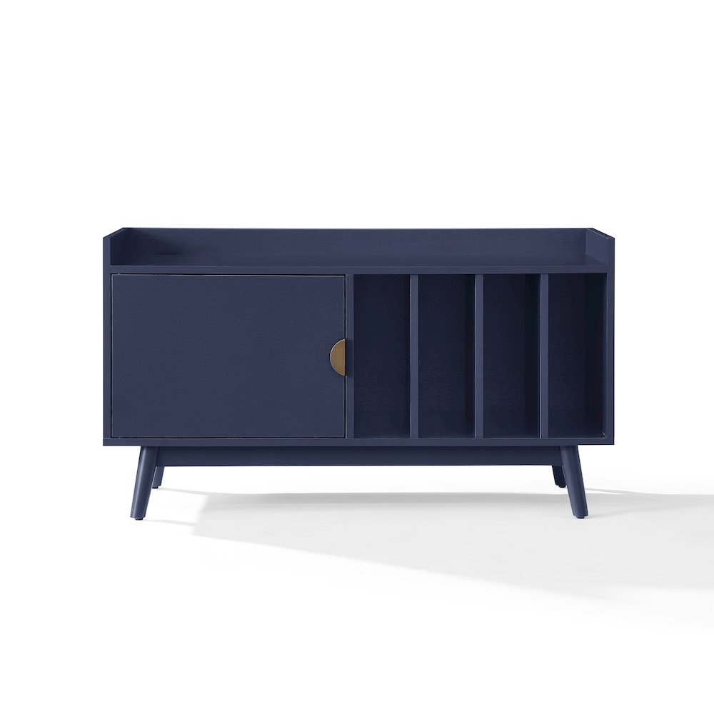 Skylar Mid-Century Record Player Cabinet with Vinyl Storage, Turntable Stand. Picture 3