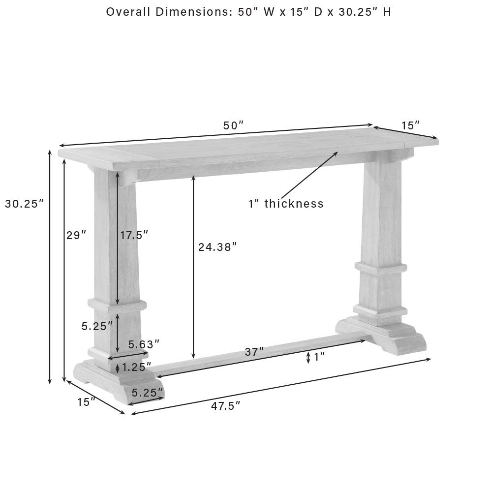 Joanna Entryway Console Table. Picture 4
