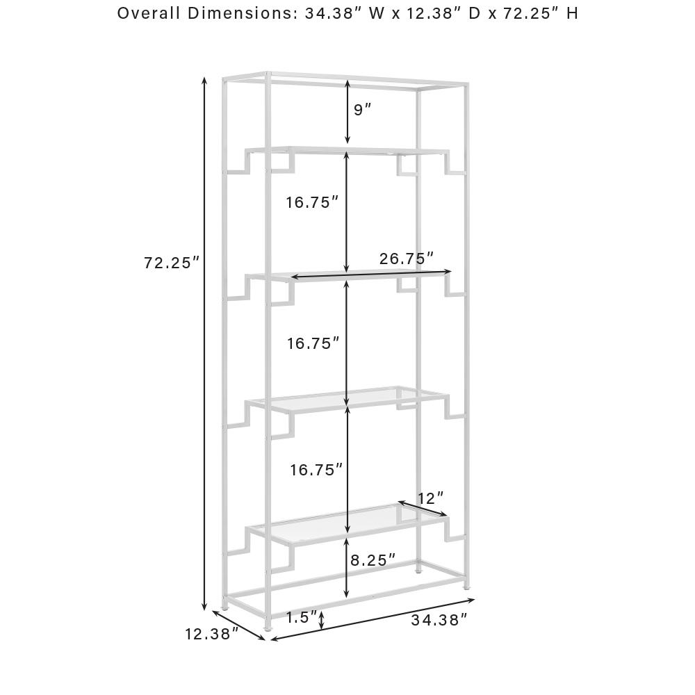 Celeste Etagere Bookcase. Picture 7
