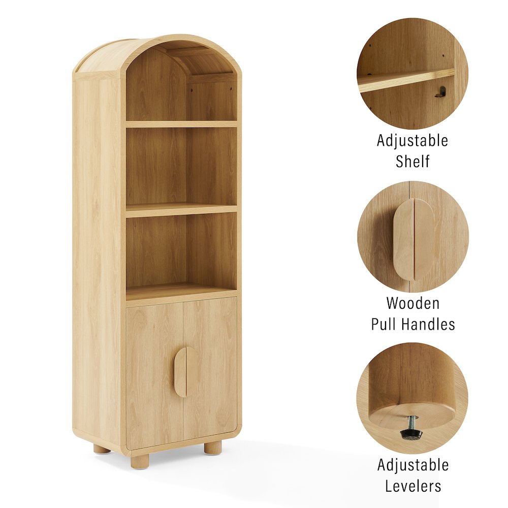 Millie Bookcase Ash. Picture 9