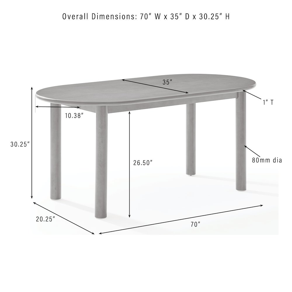 Kennedy Dining Table. Picture 9