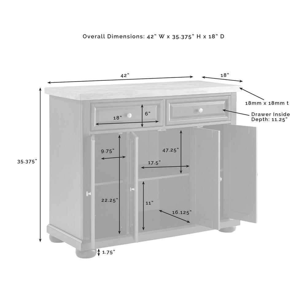 Madison Kitchen Island/Cart. Picture 24