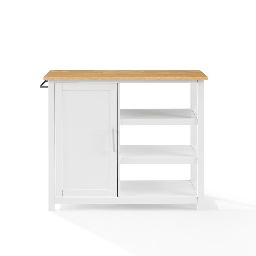 Tristan Open Kitchen Island/Cart. Picture 18