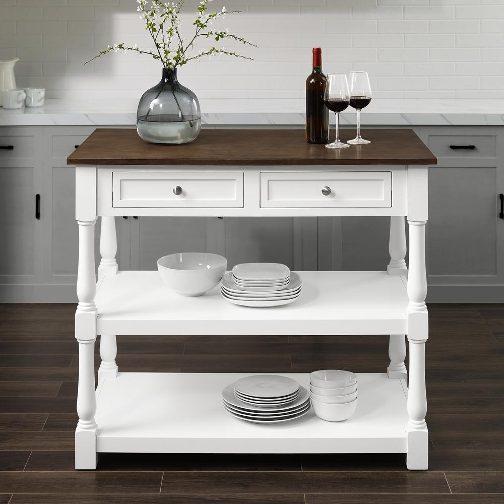 Caitlyn Wood Top Kitchen Island. Picture 15