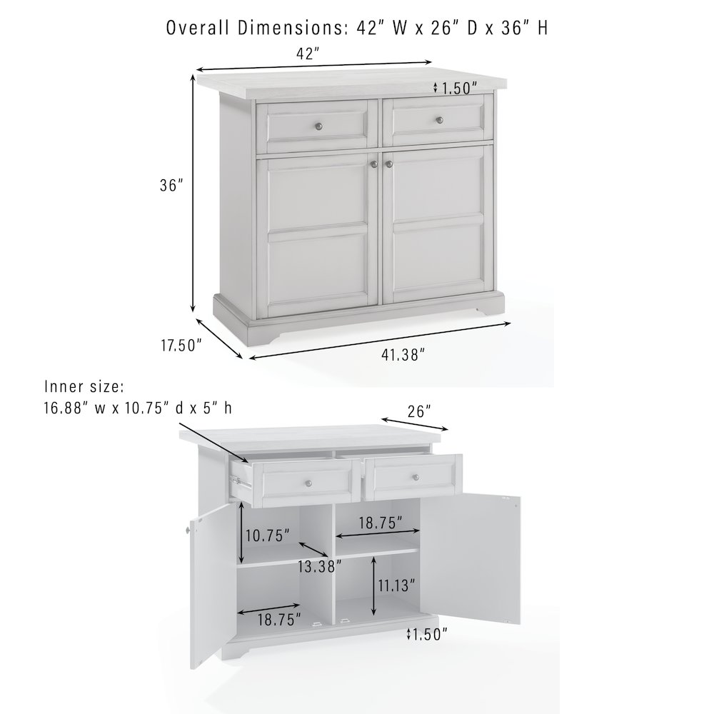 Holbrook Kitchen Island. Picture 9