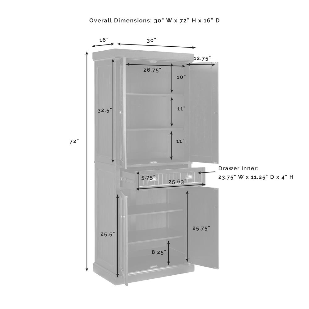 Seaside Kitchen Storage Pantry. Picture 14