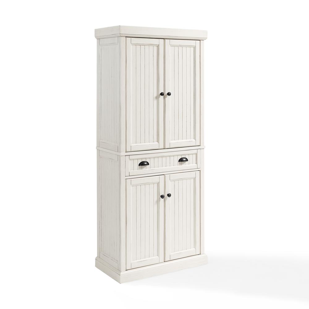 Seaside Pantry Distressed White. Picture 5