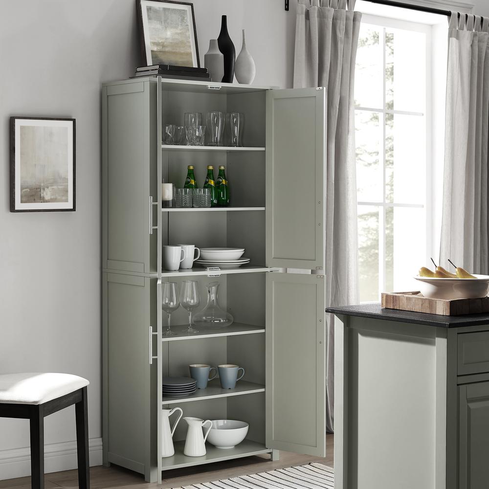 Savannah Tall Kitchen Storage Pantry. Picture 6