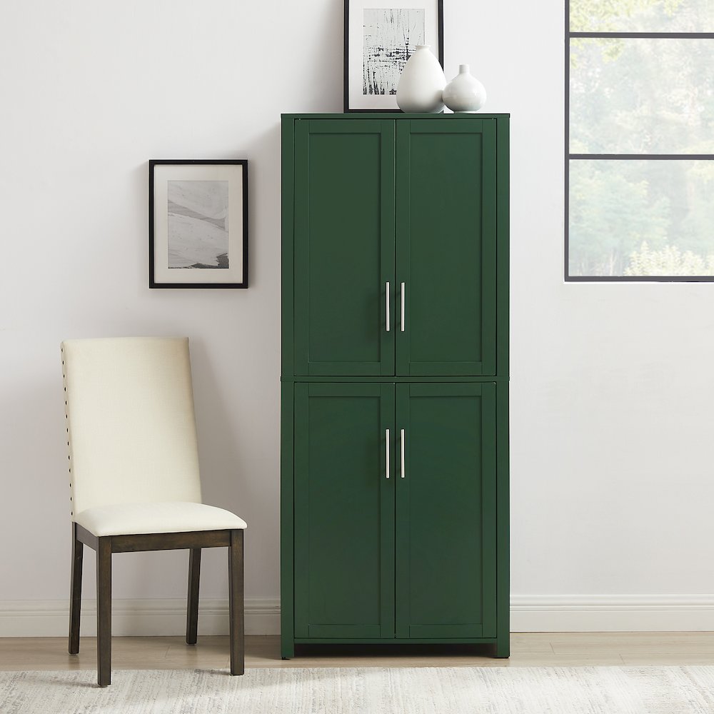 Savannah Tall Kitchen Storage Pantry. Picture 6