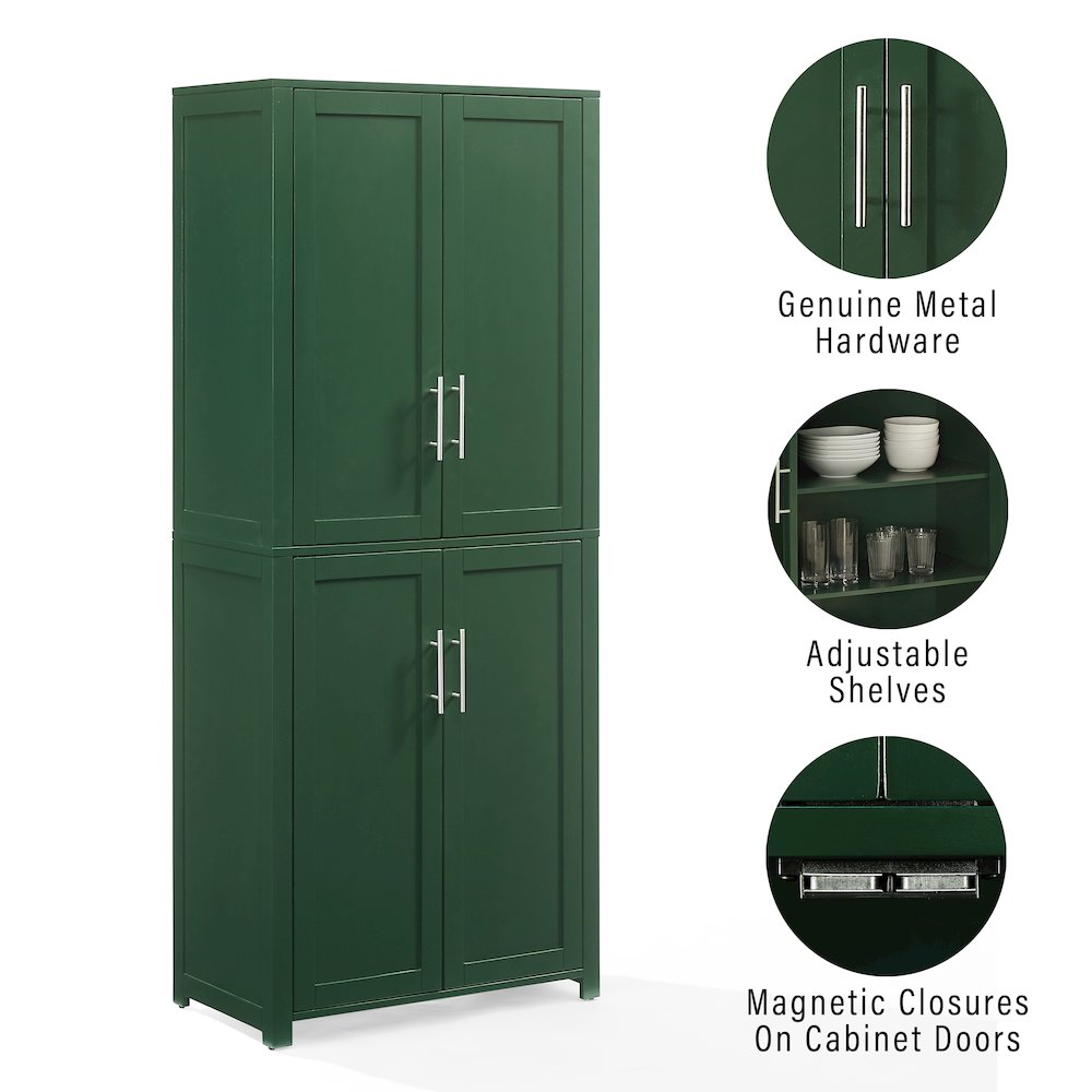 Savannah Tall Kitchen Storage Pantry. Picture 9