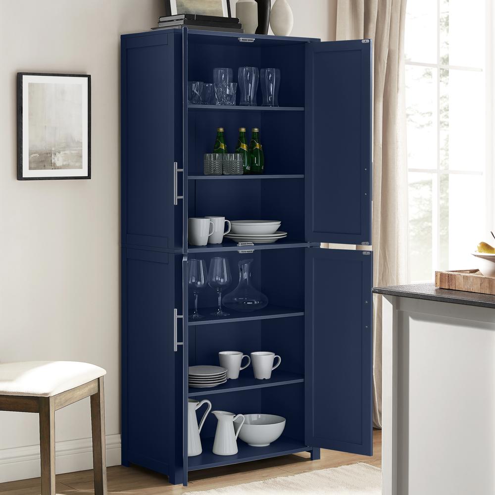 Savannah Tall Kitchen Storage Pantry. Picture 12