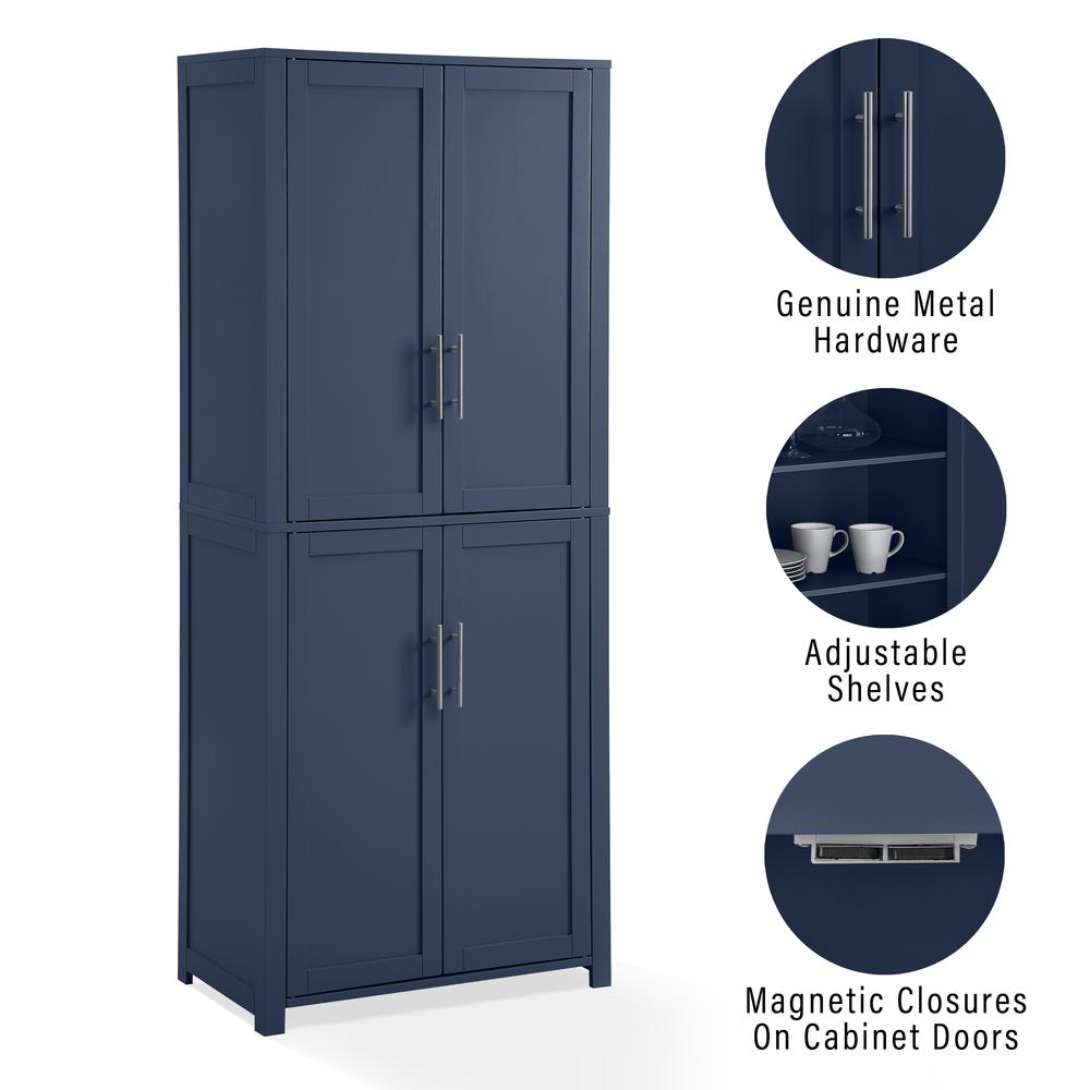 Savannah Tall Kitchen Storage Pantry. Picture 7