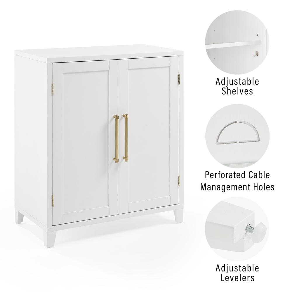 Roarke Stackable Kitchen Pantry Storage Cabinet. Picture 5
