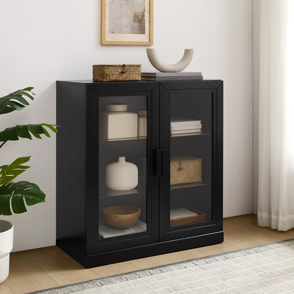 Essen Stackable Glass Door Kitchen Pantry Storage Cabinet. Picture 11